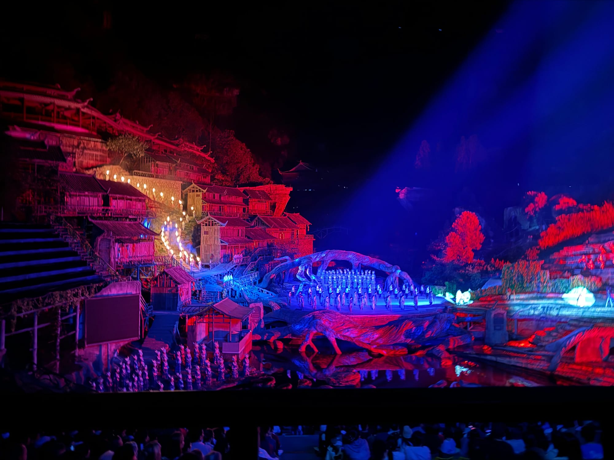 Fox Fairy show by Tianmen Shan