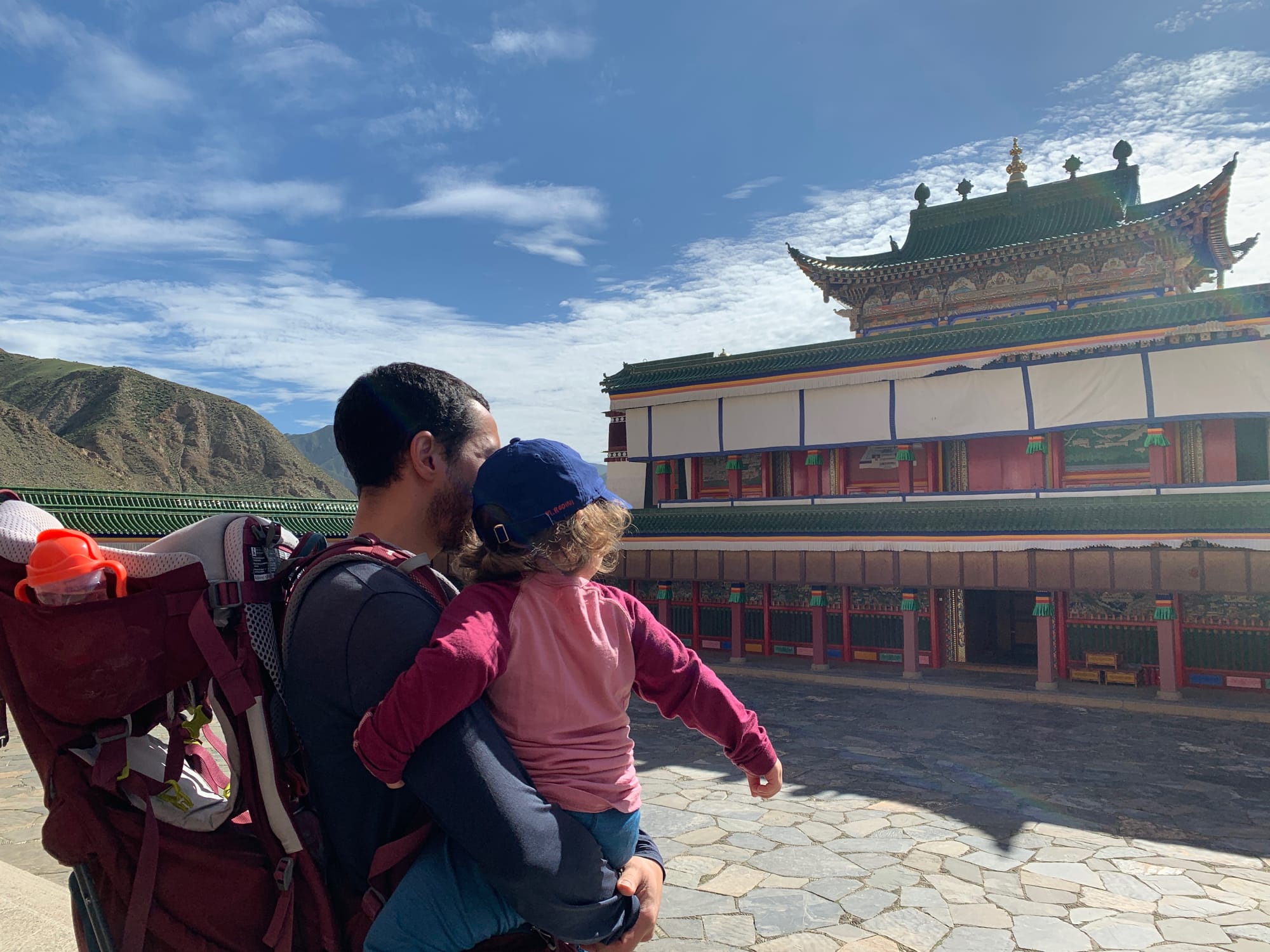 Labrang Monastery in Xiahe, Gansu