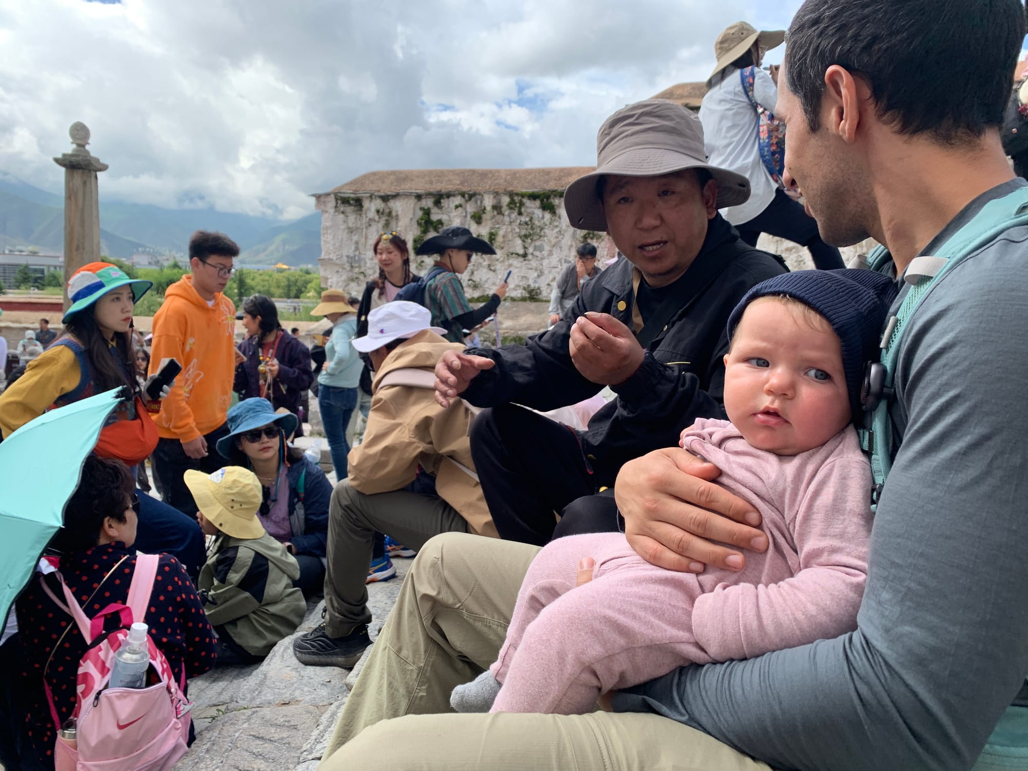 Visiting Potala Palace in Lhasa