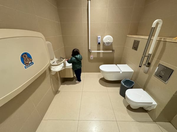 Diaper changing facilities in Chinese public spaces